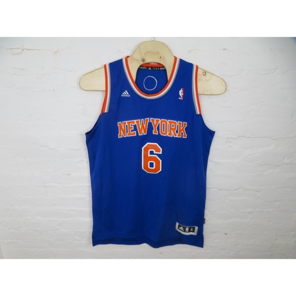 adidas Other - New York Knicks Tyson Chandler #6 Jersey Mens XL Blue Adidas NBA Basketball